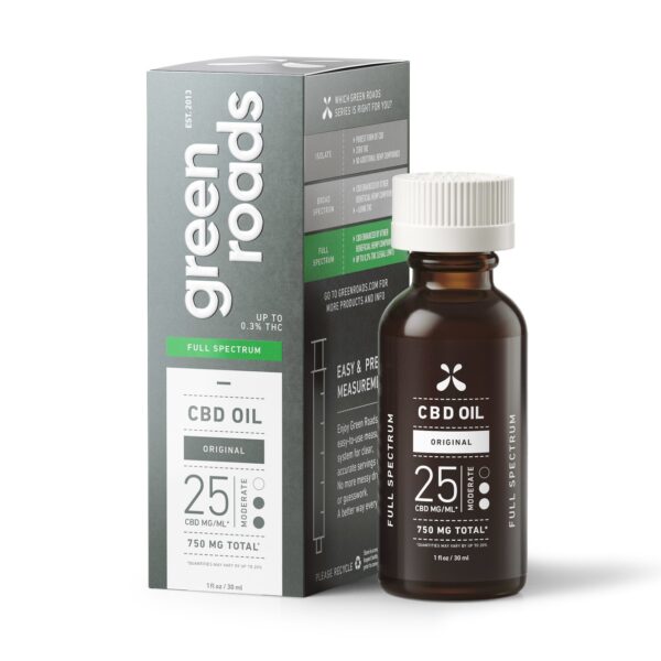 GR 750 mg Hemp oil tincture