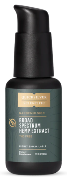 Quicksilver Scientific 50 ml broad spectrum hemp oil