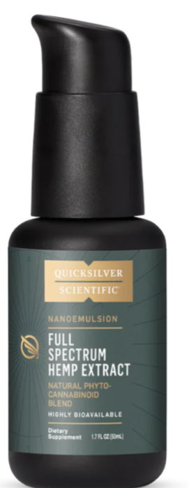 quicksilver scientific full spectrum hemp oil - 1.7 fl oz
