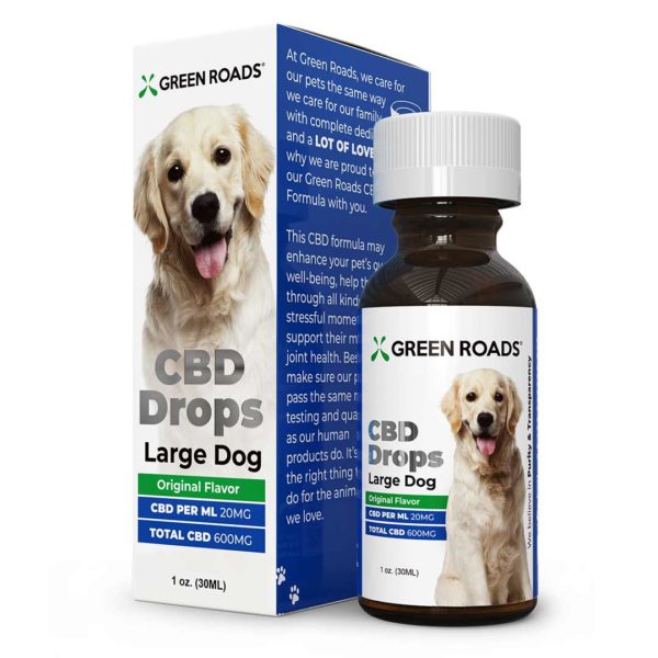 Green Road's large Dog CBD Oil Drops
